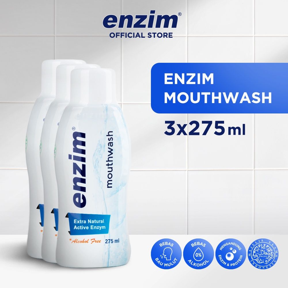 ENZIM MOUTHWASH 275 ML - 3 pcs - 1