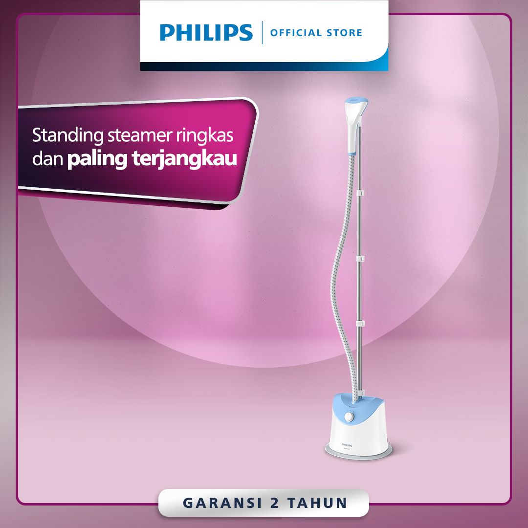 PHILIPS Easy Touch Stand Steamer GC482/25 - 1