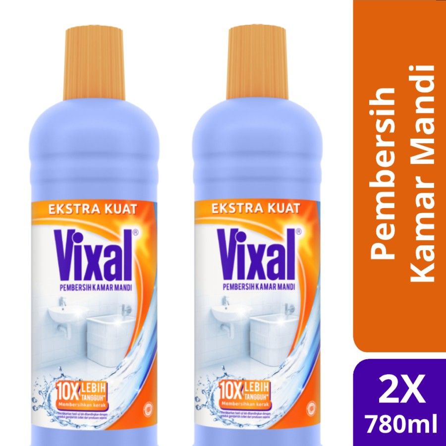 Vixal Pembersih Porselen Extra Kuat 780Ml Twinpack - 1