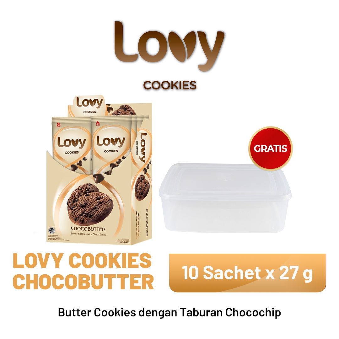 Buy 1 Lovy Cookies Chocobutter Dus Get 1 Free Sealware - 1