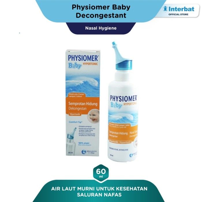 Physiomer Baby Decongestant 60ml - Pembersih Hidung Bayi - 2