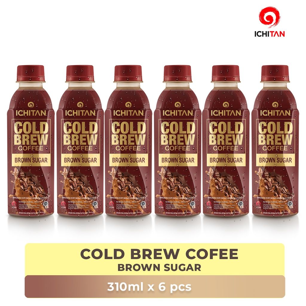 Ichitan Cold Brew Coffee Brown Sugar 250ml | 6pcs - 1