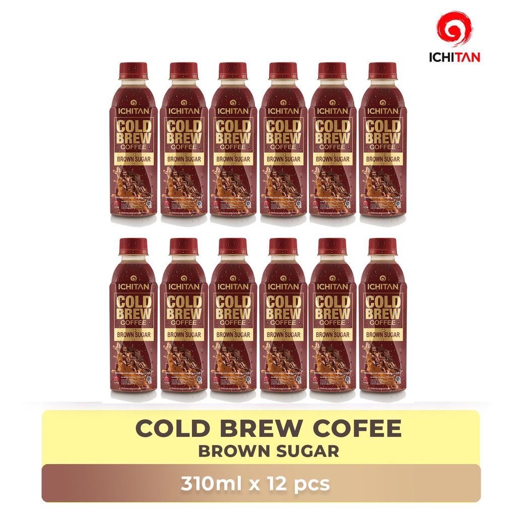 Ichitan Cold Brew Coffee Brown Sugar 250ml | 12pcs - 1