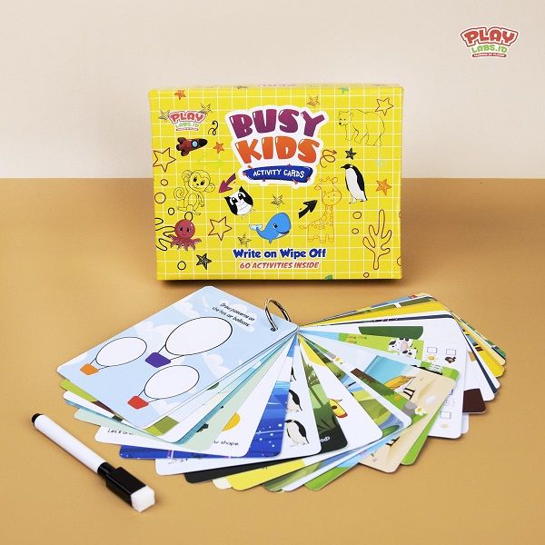 Busy Kids Activity Cards Mainan Edukasi Anak - 1