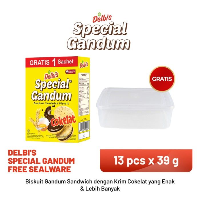Buy 1 Delbis Special Gandum Sachet Get 1 Free Sealware - 1