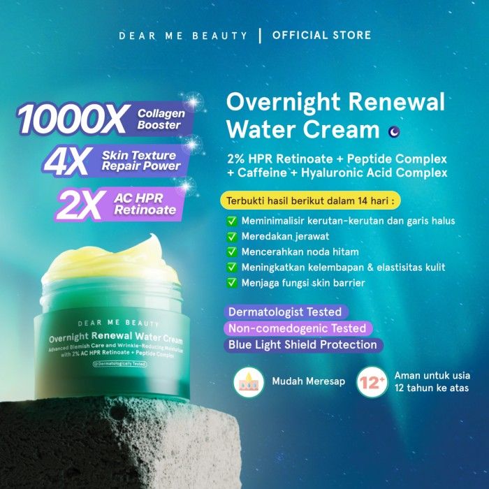Overnight Renewal Water Cream 30 gr - 3