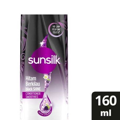 Sunsilk Conditioner Black Shine 160Ml 1 Karton - 1