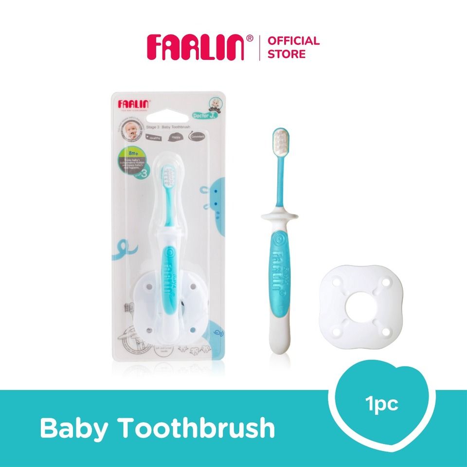 Farlin Stage 3 - Baby Toothbrush / Sikat Gigi Bayi - 1