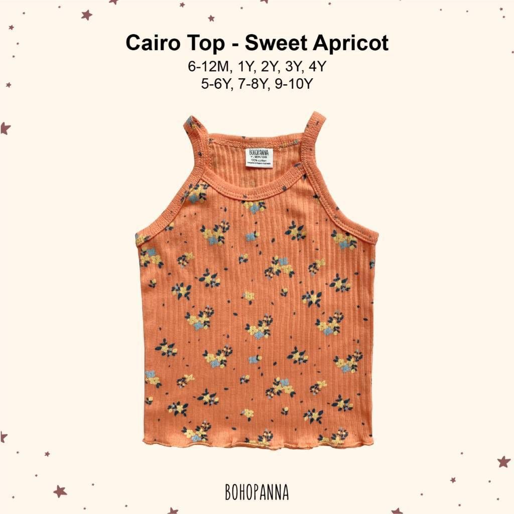 BOHOPANNA - CAIRO TOP - SWEET APRICOT 9-10Y - ATASAN ANAK - 1