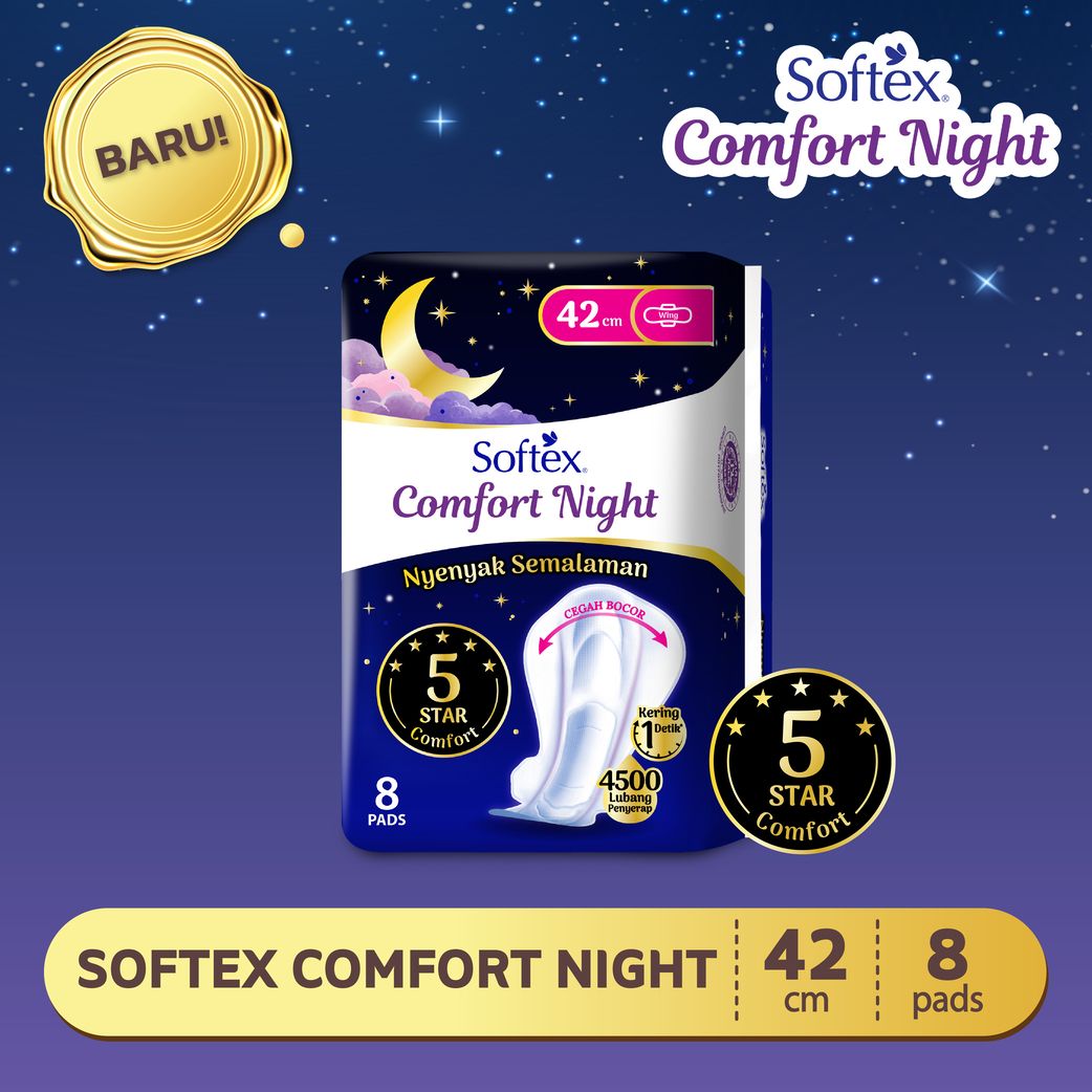 Softex Comfort Night 42cm 8s - 1