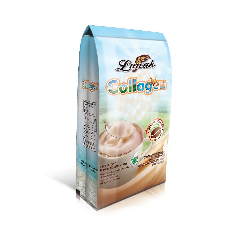 Kopi Luwak White Koffie Collagen Bag 5x25gr Triple Pack - 2