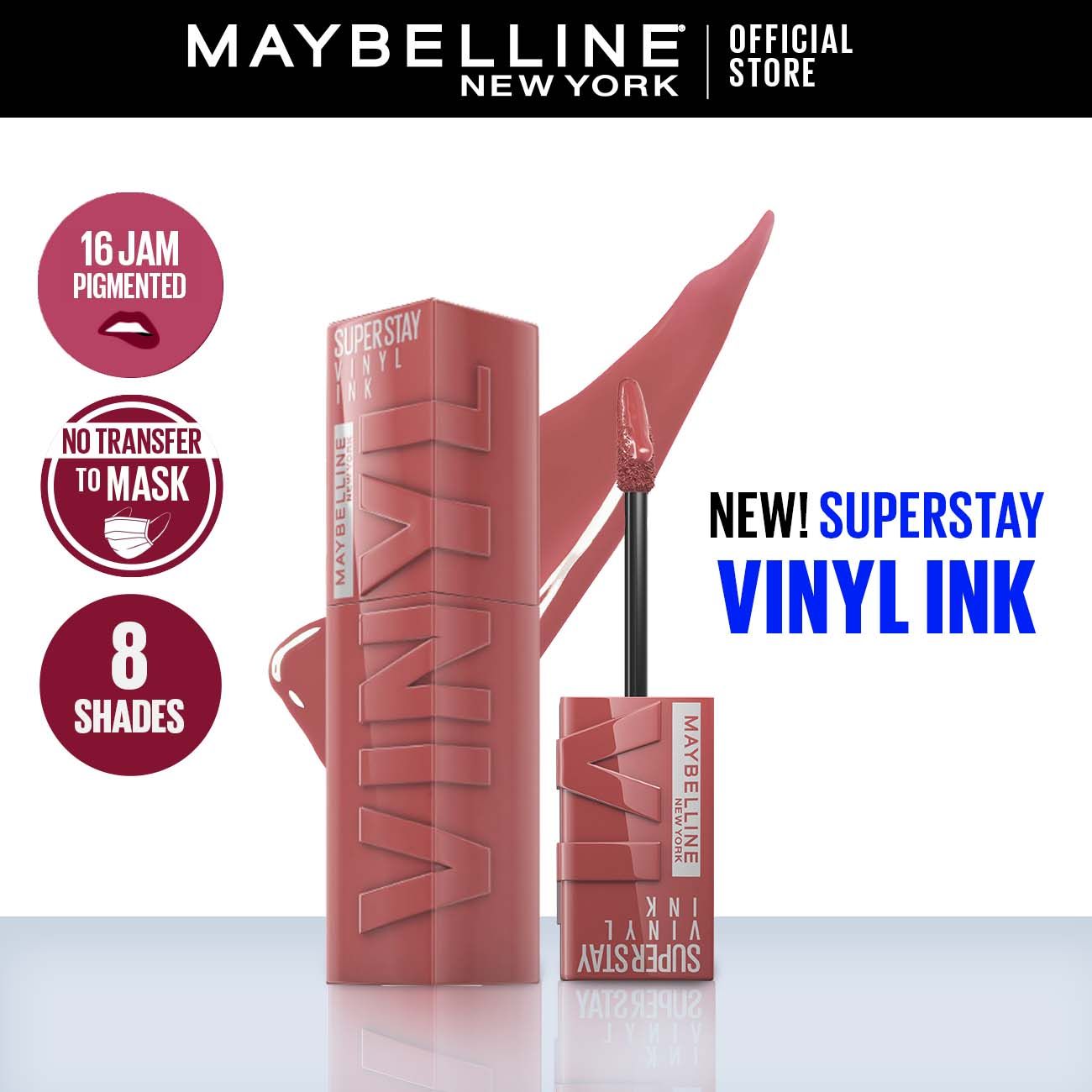 Maybelline Superstay Vinyl Ink - 35 Cheeky - 1