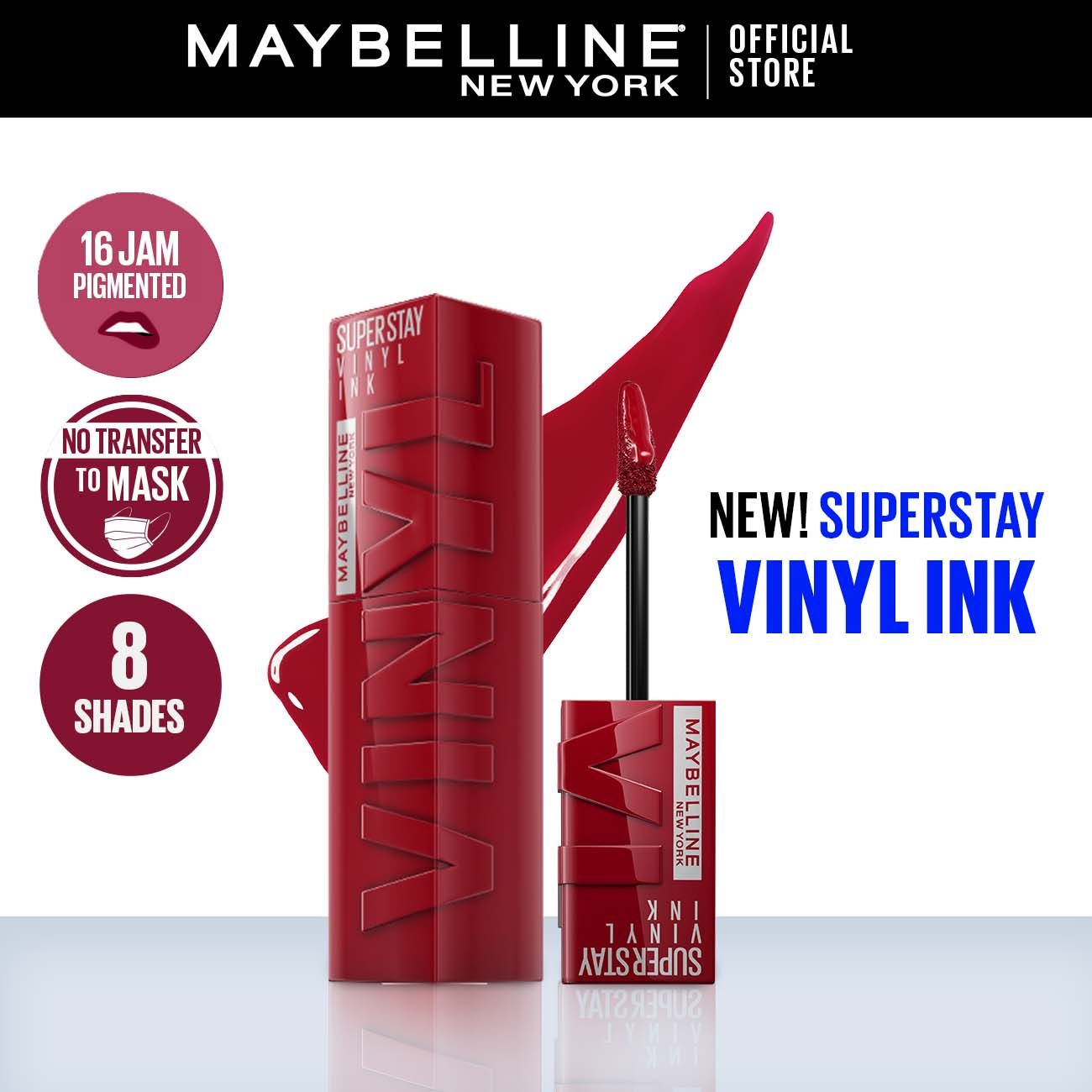 Maybelline Superstay Vinyl Ink - 10 Lippy - 1