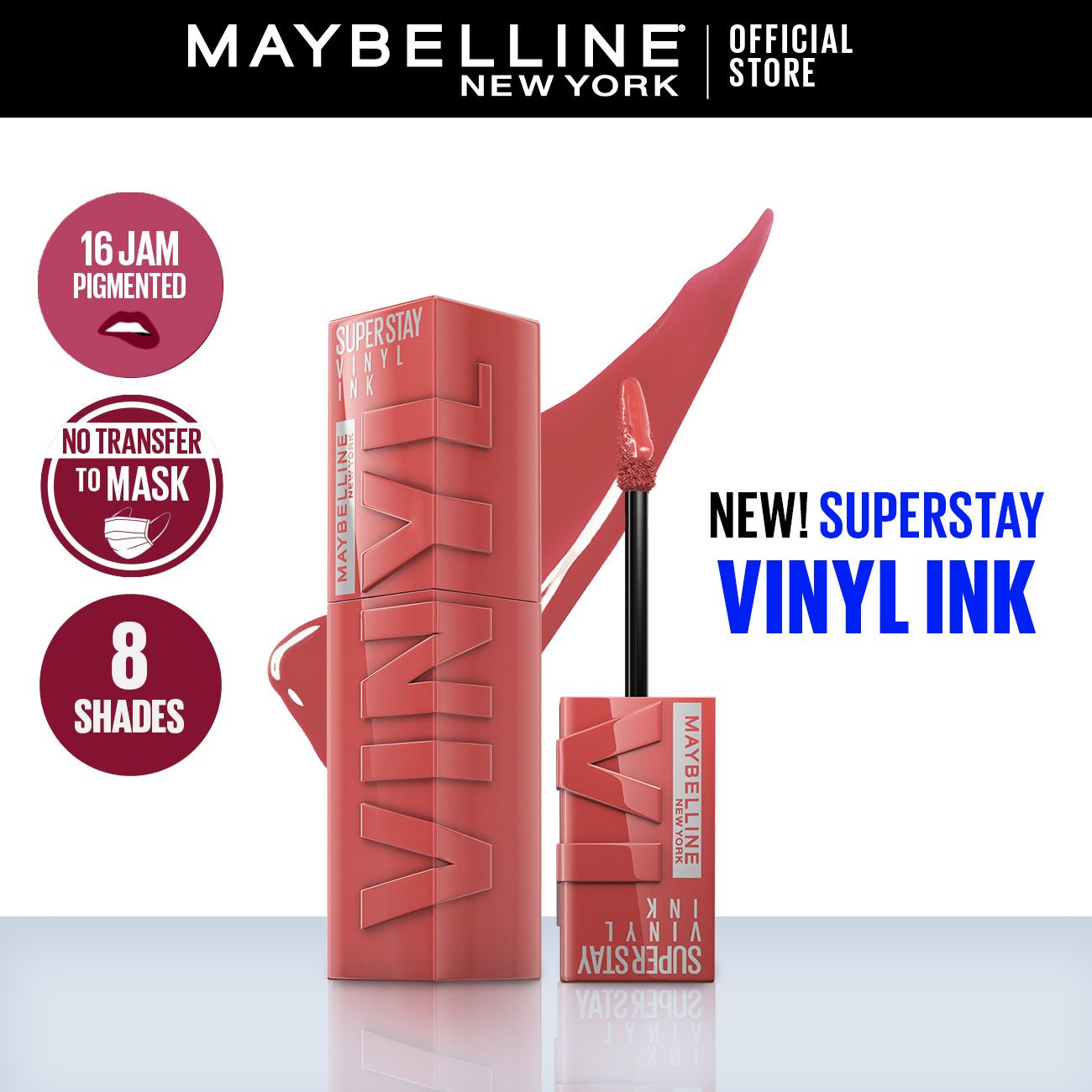 Maybelline Superstay Vinyl Ink - 65 Saucy - 1