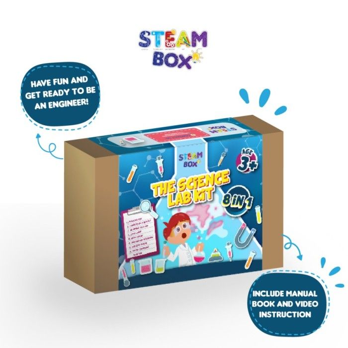Mainan Edukasi Anak - Steambox Science Lab Kit - 1
