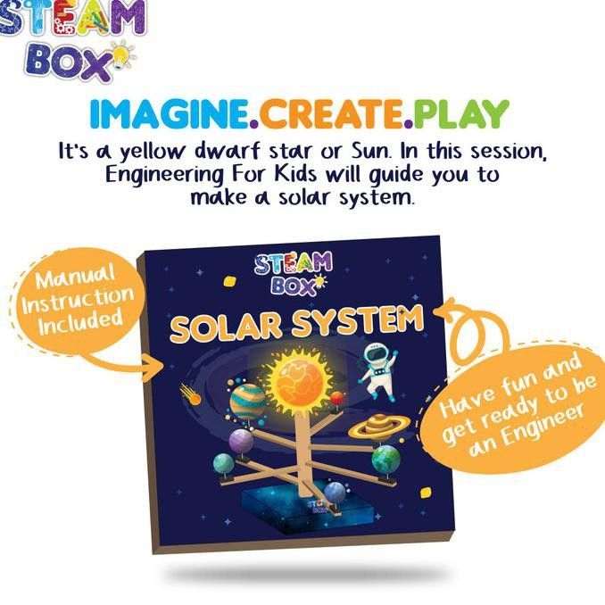 Mainan Edukasi Anak - Steambox Solar System - 1