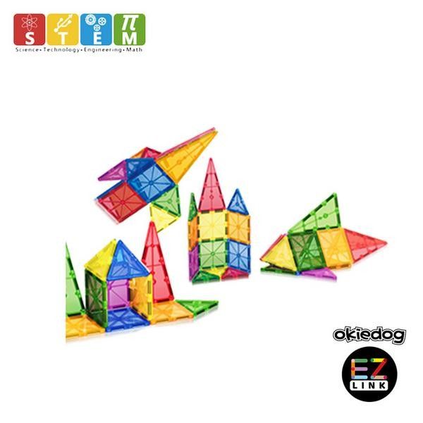 Mainan Edukasi Anak - Okiedog Ez Link 3D Magnetic Building/15Pcs Cj-1357614 - 3