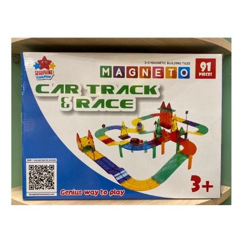 Mainan Edukasi Anak - Magneto Car Track & Race - 1