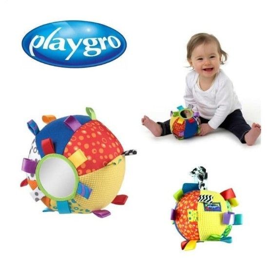 Mainan Bayi - Playgro Loopy Loop Chime Ball 103538 - 1