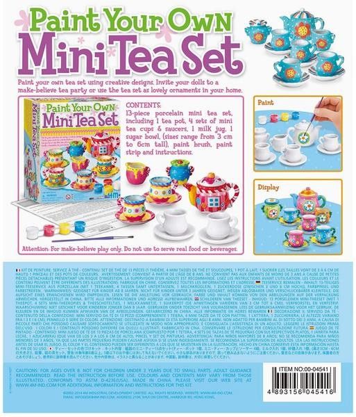 DIY - 4M Mini Tea Set Paintig Kit 00-04541 - 3