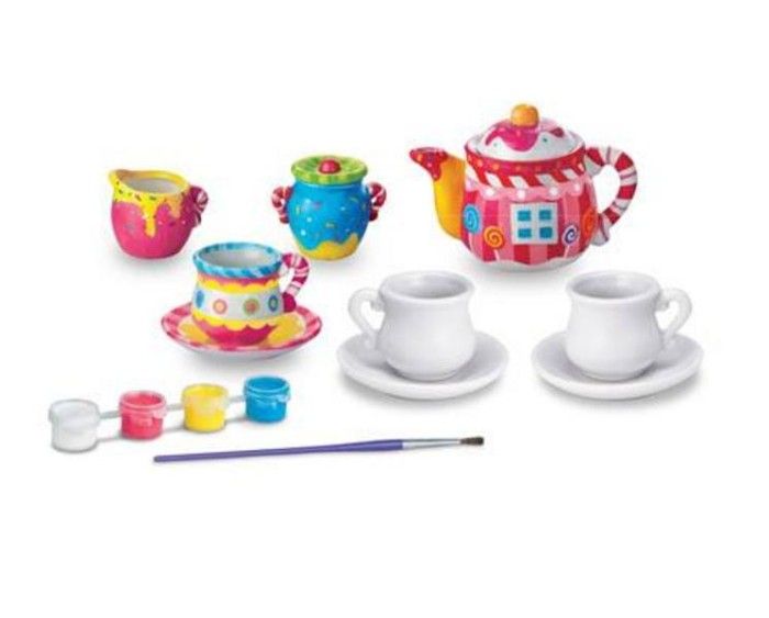DIY - 4M Mini Tea Set Paintig Kit 00-04541 - 2