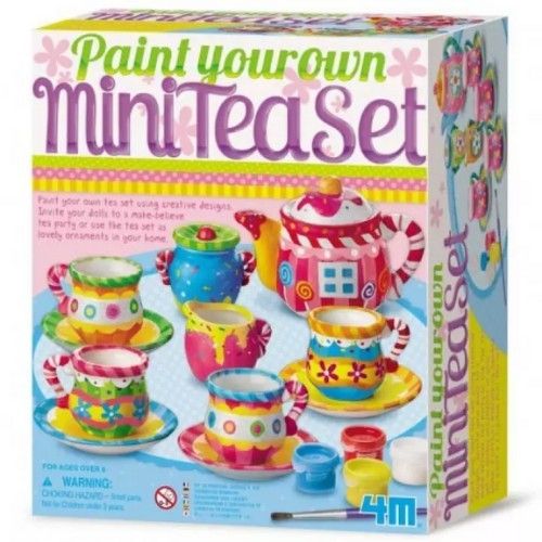 DIY - 4M Mini Tea Set Paintig Kit 00-04541 - 1