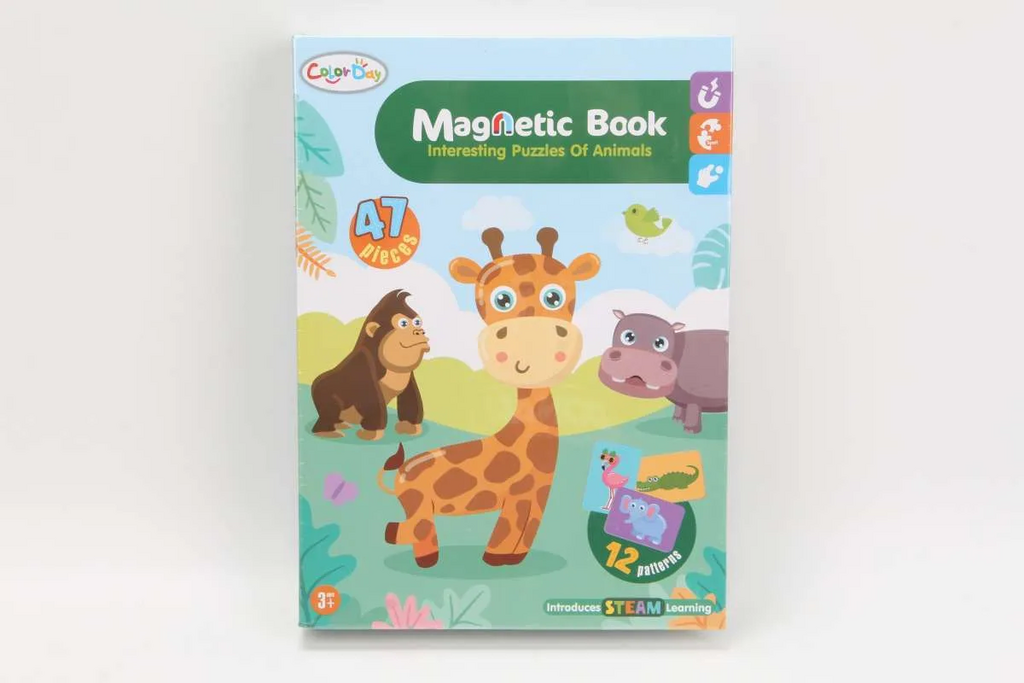 Mainan Puzzle - Magnetic Puzzles - Interersting Puzzle Of Animals Hw20070046 - 1