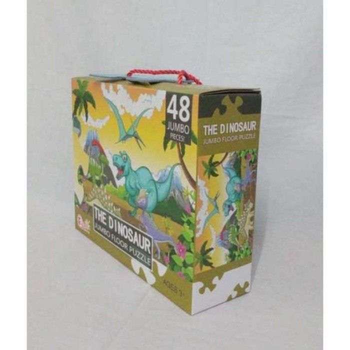 Mainan Puzzle - Playfun The Dinosaur Jumbo Floor Puzzle,48Pcs Hwa1369820 - 3
