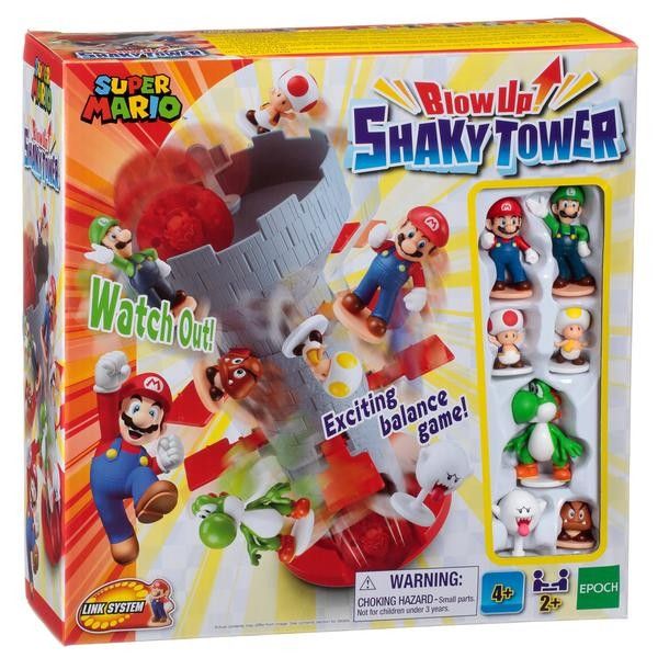 Mainan Anak - Super Mario - Mario Shaky Tower Temg73560 - 1