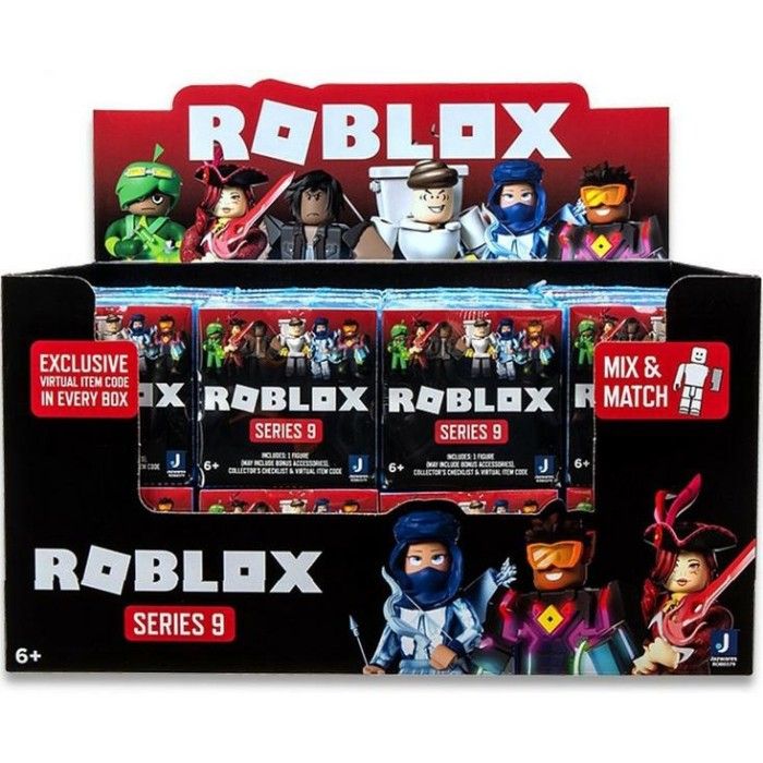 Mainan Minifigures - Roblox Rob - Mystery Figures (Roblox Blue Assortment) Rob0379 - 1