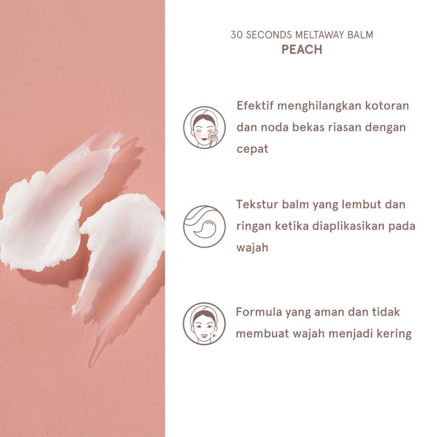Cleansing Balm - Meltaway Balm Peach 100gr - 4
