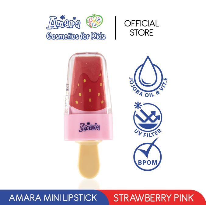 Amara Mini Lipstick Straw / Mainan anak berBPPOM aman / Lipstik anak aman / Mainan anak - 1