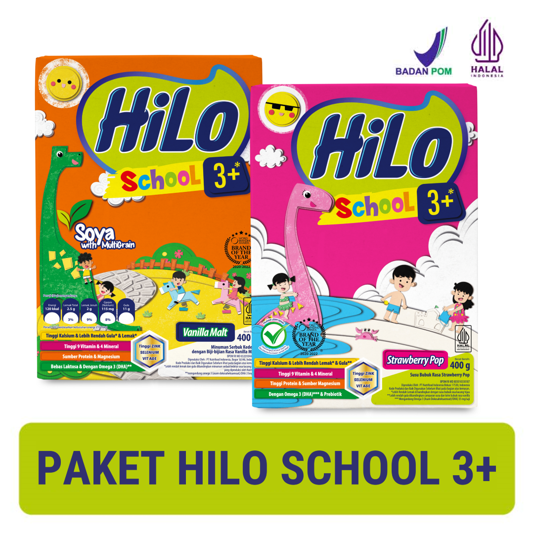 Bundle HiLo School 3+ (Strawberry Pop & Vanilla Malt) | PH100H101 - 1