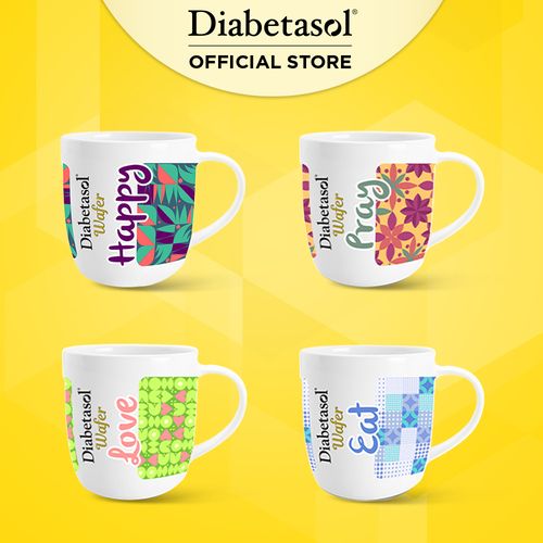 Buy 2 Diabetasol Wafer Chocolate 2x50g Free Mug Flatten - 2