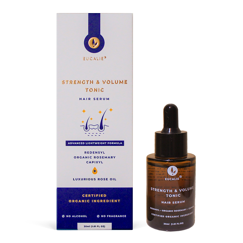 Eucalie Hair Growth/Anti Hair Fall Tonic Organic Serum - Strength & Volume - 2