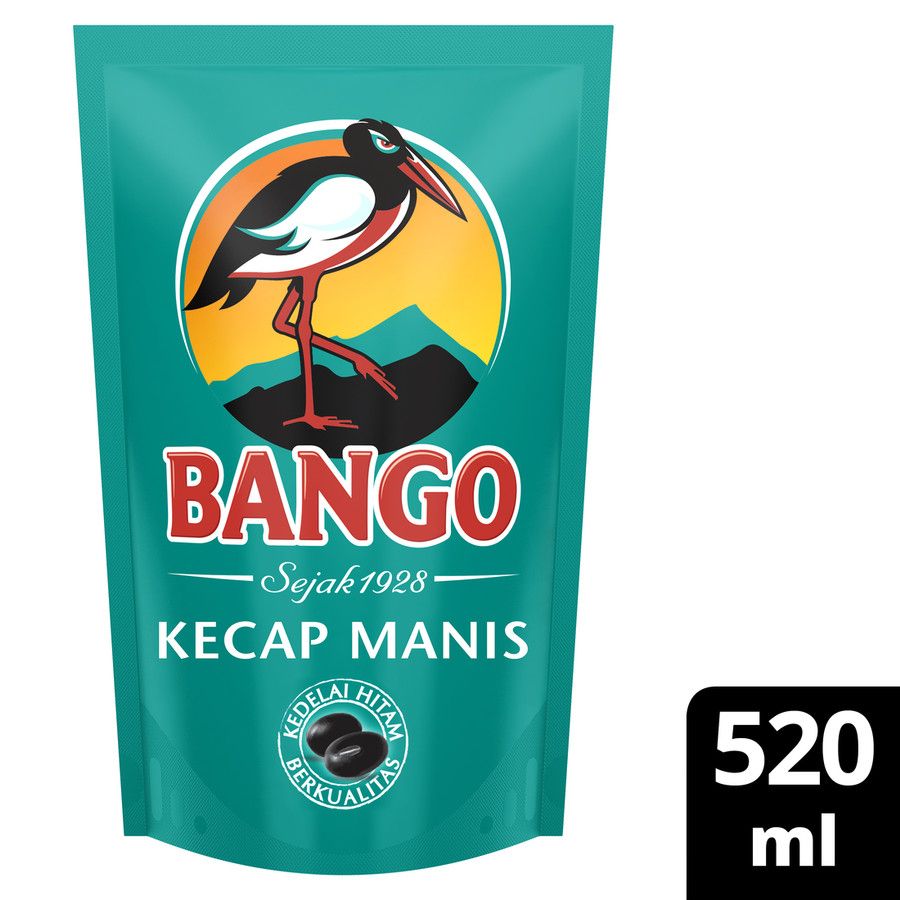 Free Bango Kecap Manis Kemasan Pouch Refill 520Ml (Pcs) - 1