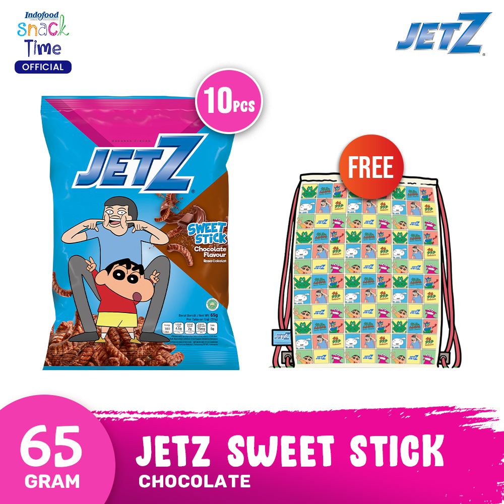 JetZ Sweet Stick Chocolate 65g FREE Merch Shinchan Tahilalats 2 - 2