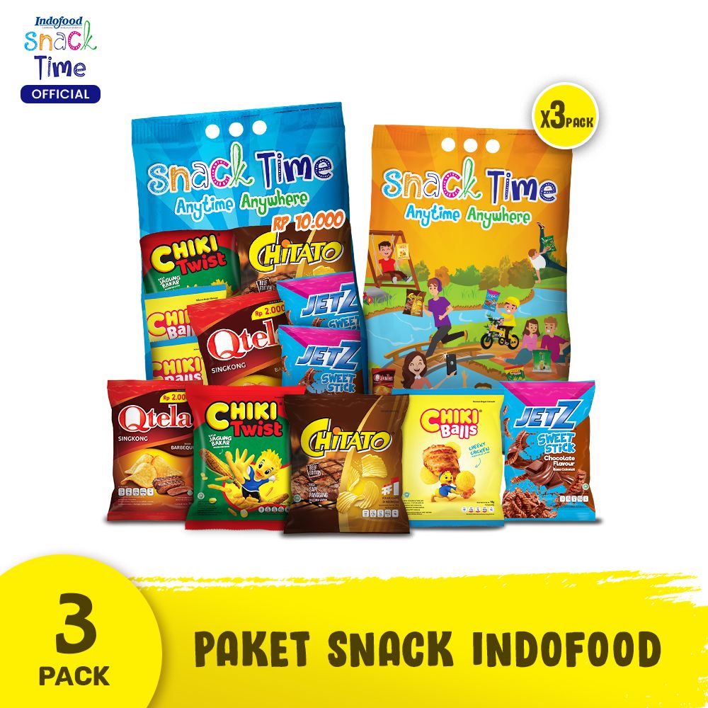 Paket Snack Indofood - 3 Pack - 1