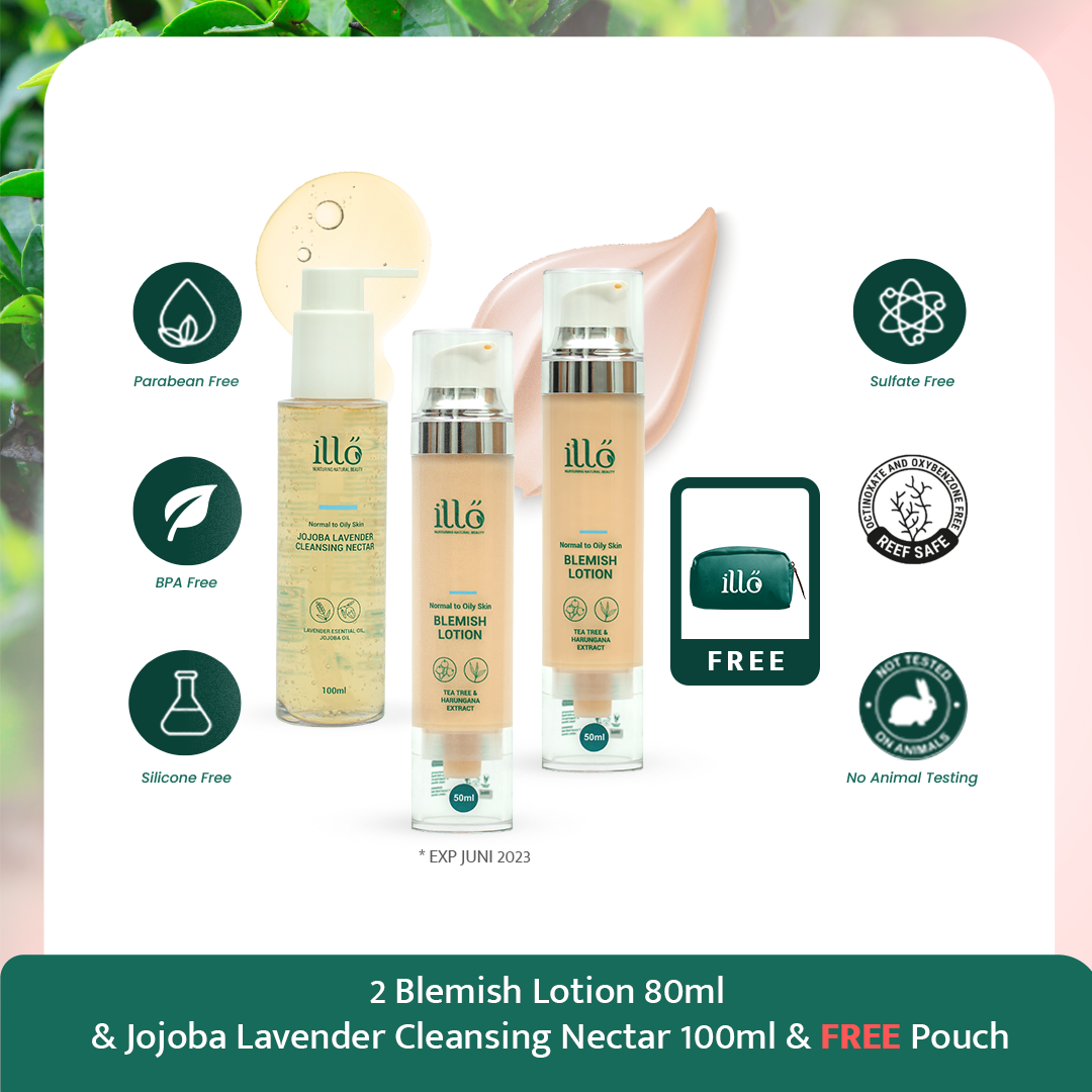 ILLO Blemish Lotion & Jojoba Lavender Cleansing Nectar - 1