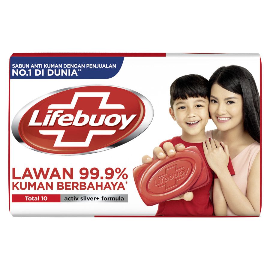 Lifebuoy Sabun Batang Total 10 75G 1 Karton - 2
