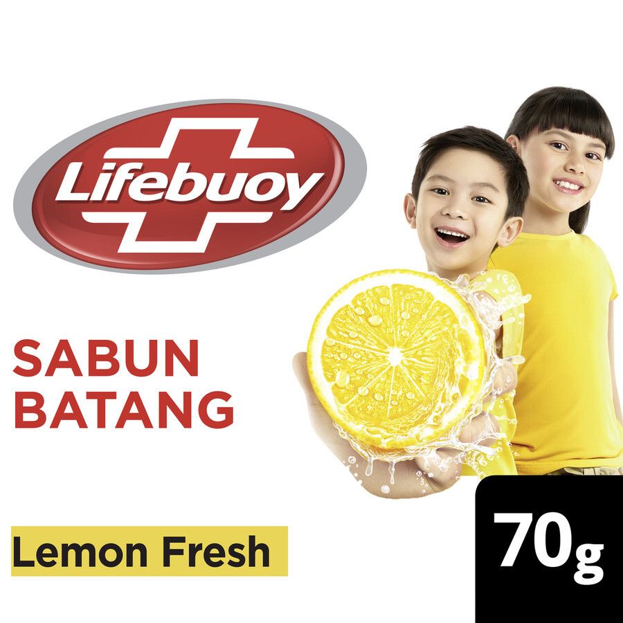 Lifebuoy Sabun Batang Lemon Fresh 75G 1 Karton - 1