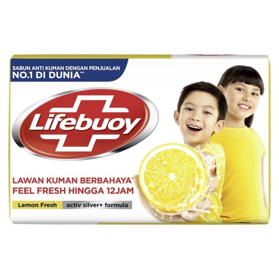 Lifebuoy Sabun Batang Lemon Fresh 75G 1 Karton - 2
