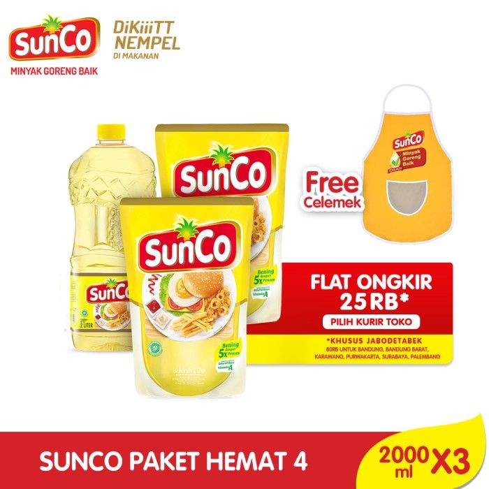 Sunco Paket Hemat 4 - Free Celemek - 1