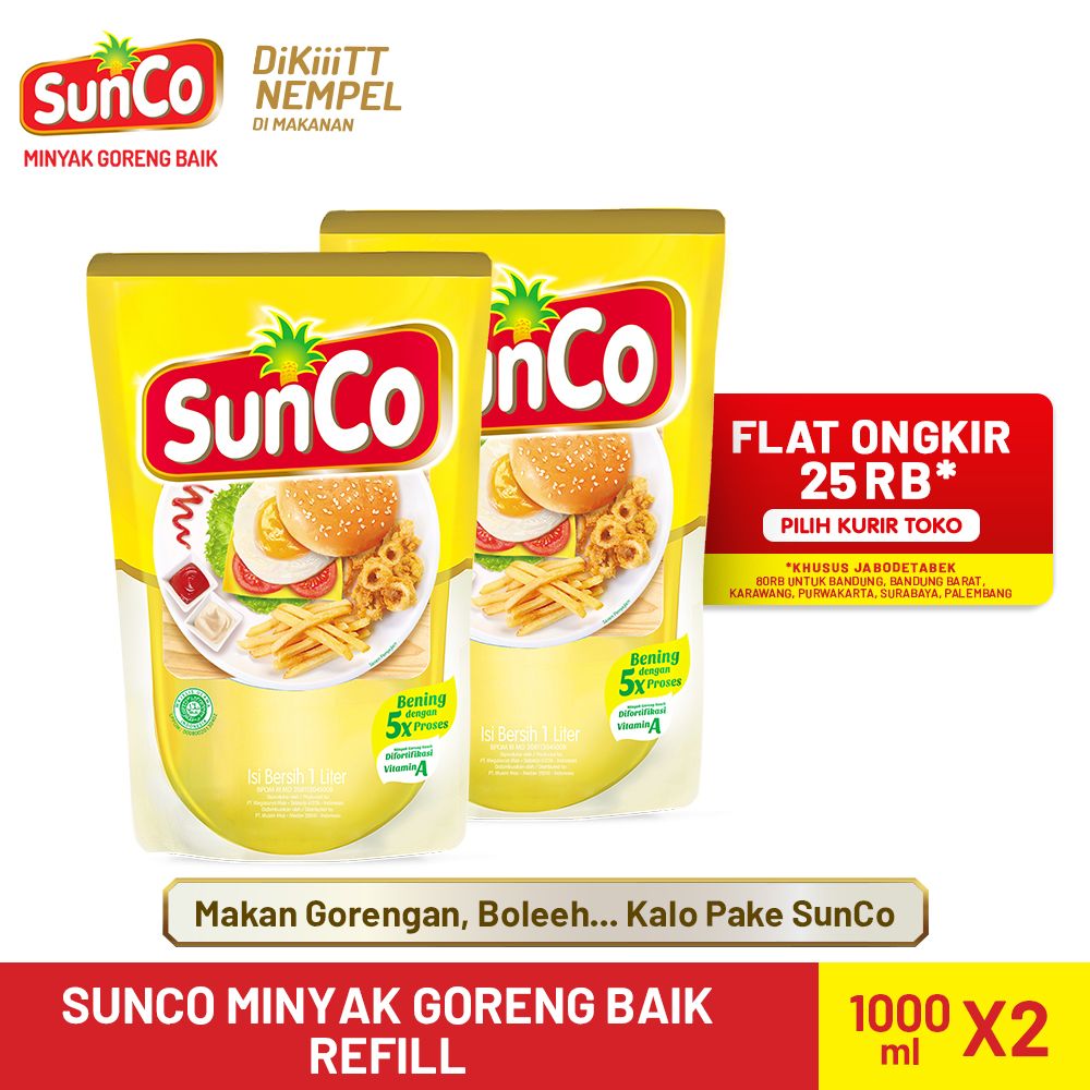 Sunco Refill 1L - Twinpack - 1
