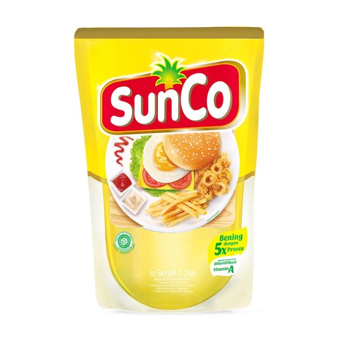 Sunco Refill 2L - Twinpack Free Set Alat Makan - 3