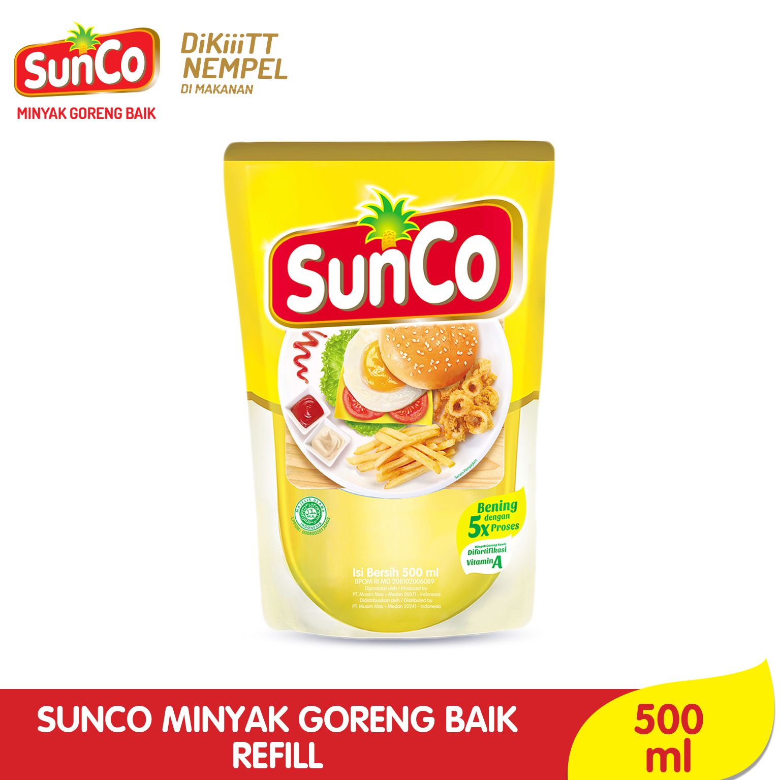 Sunco Minyak Goreng Refill 500ml - 1