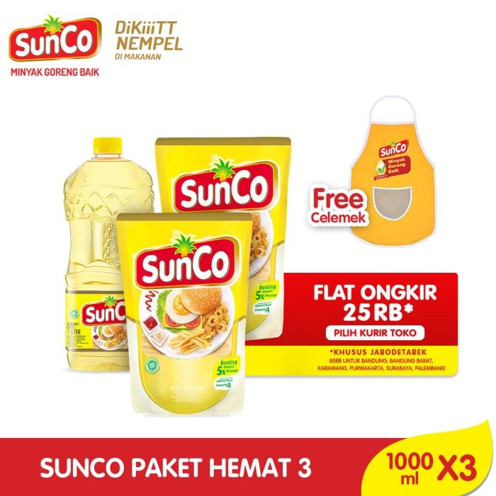 Sunco Paket Hemat 3 - Free Celemek - 1