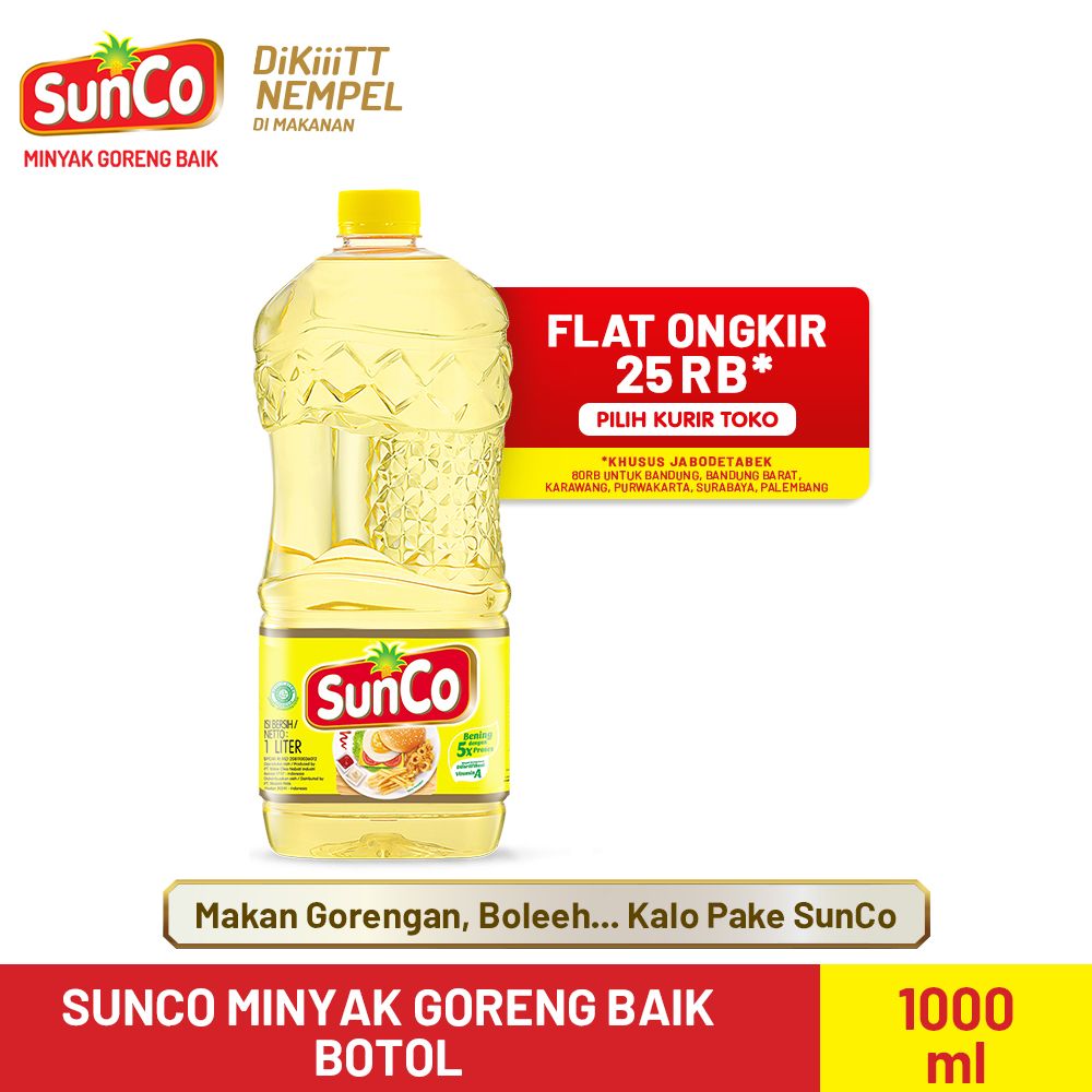 Sunco Minyak Goreng Botol 1L - 1