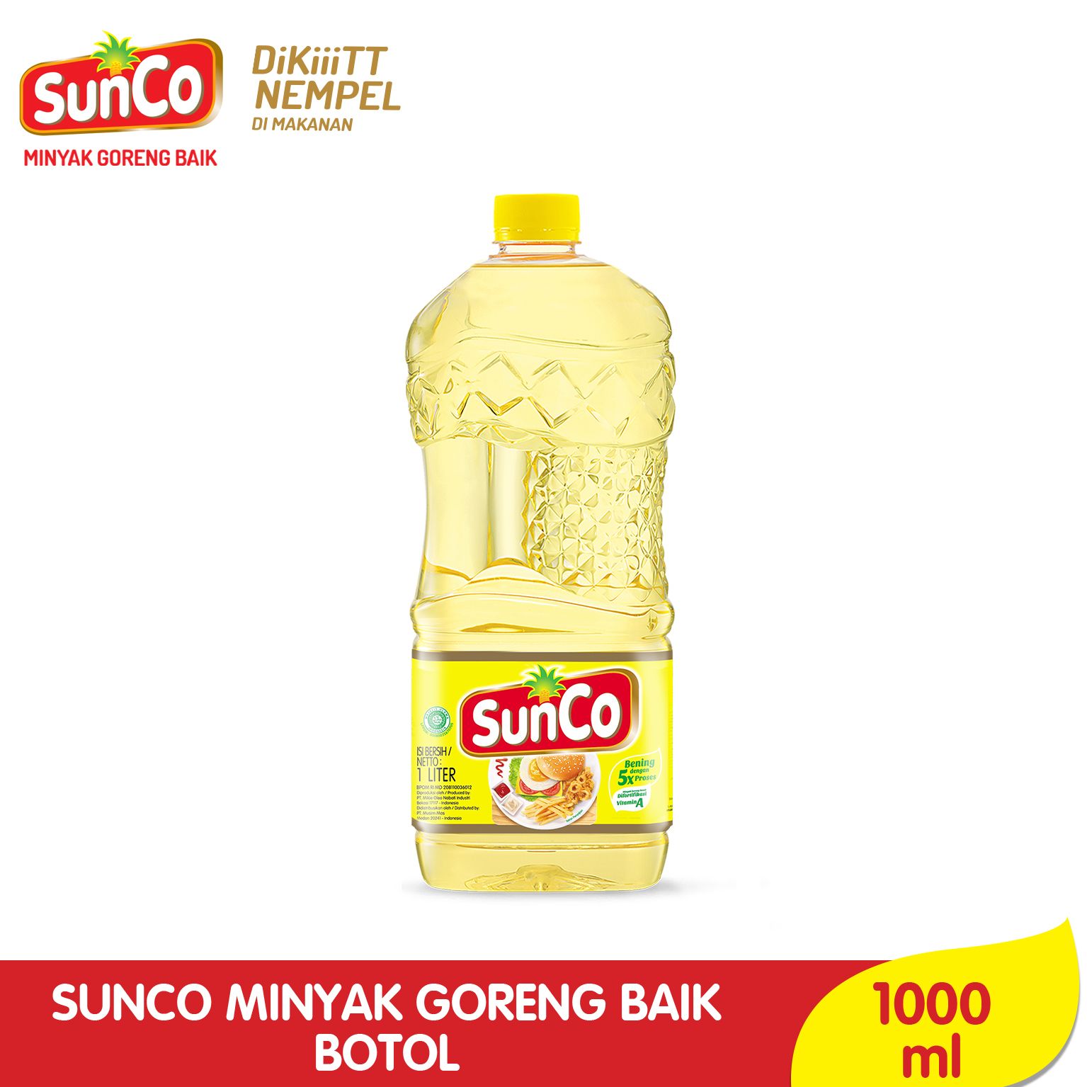 Sunco Minyak Goreng Botol 1L - 1