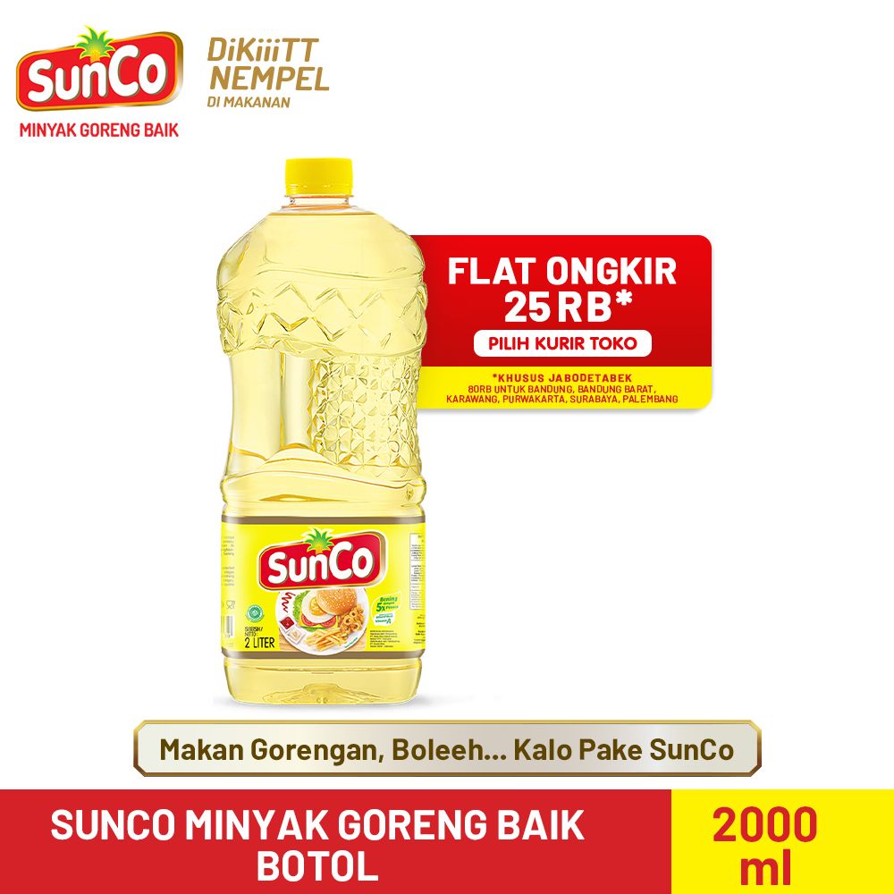 Sunco Minyak Goreng Botol 2L - 1